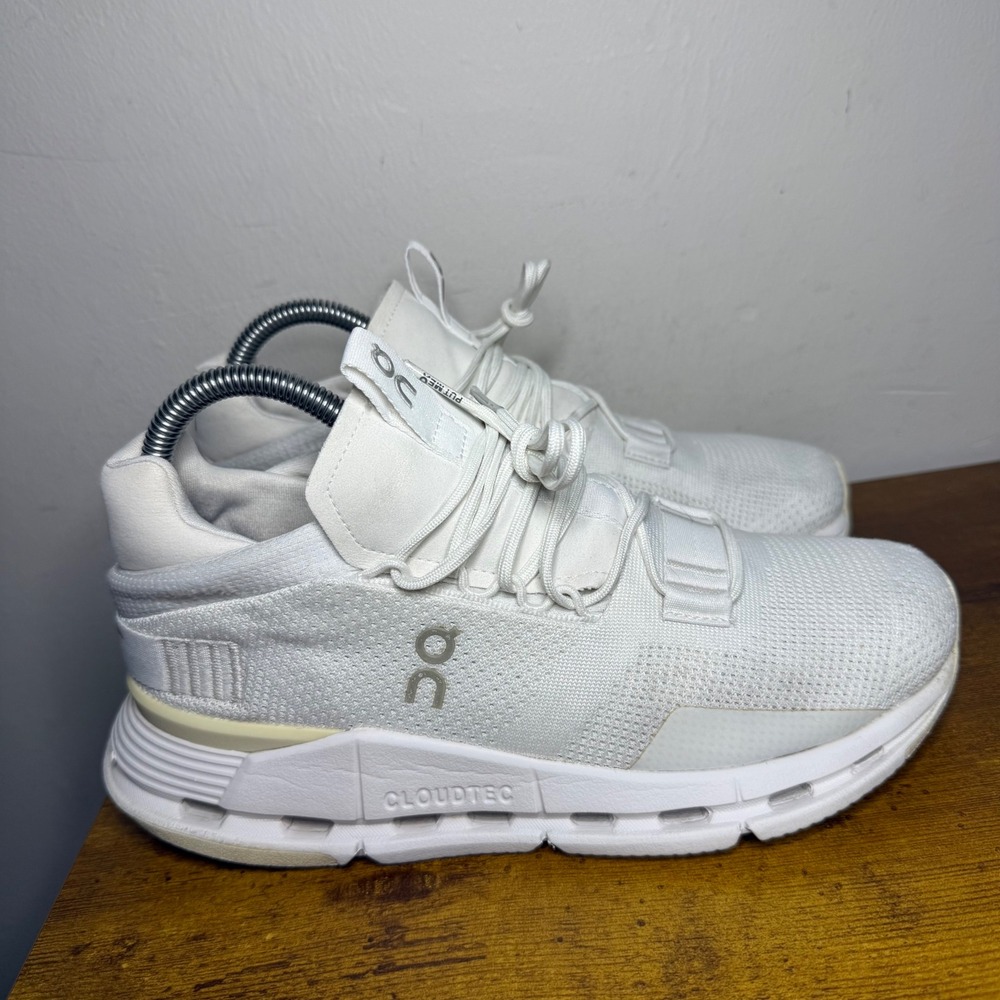 On Cloudnova Running Shoes Womens Size 7 White 26.99115